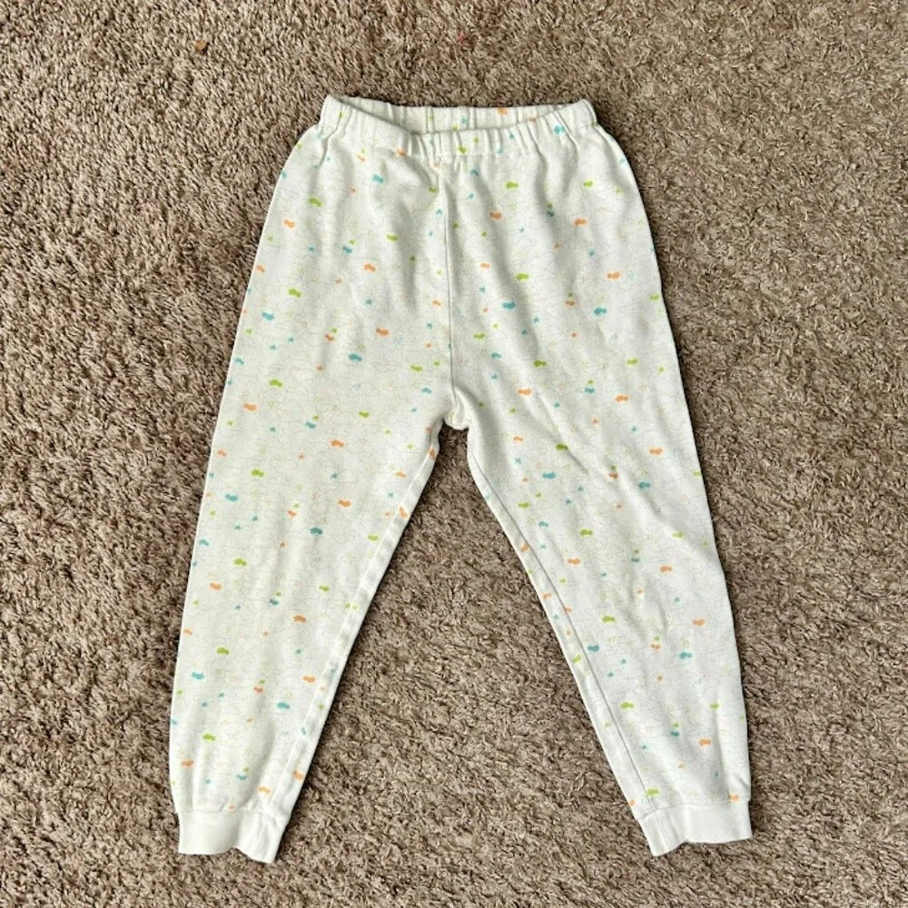 Lasi‎ Baby Kids Pajamas Set Long Sleeve Top Pants White Cloud Print 110/52
